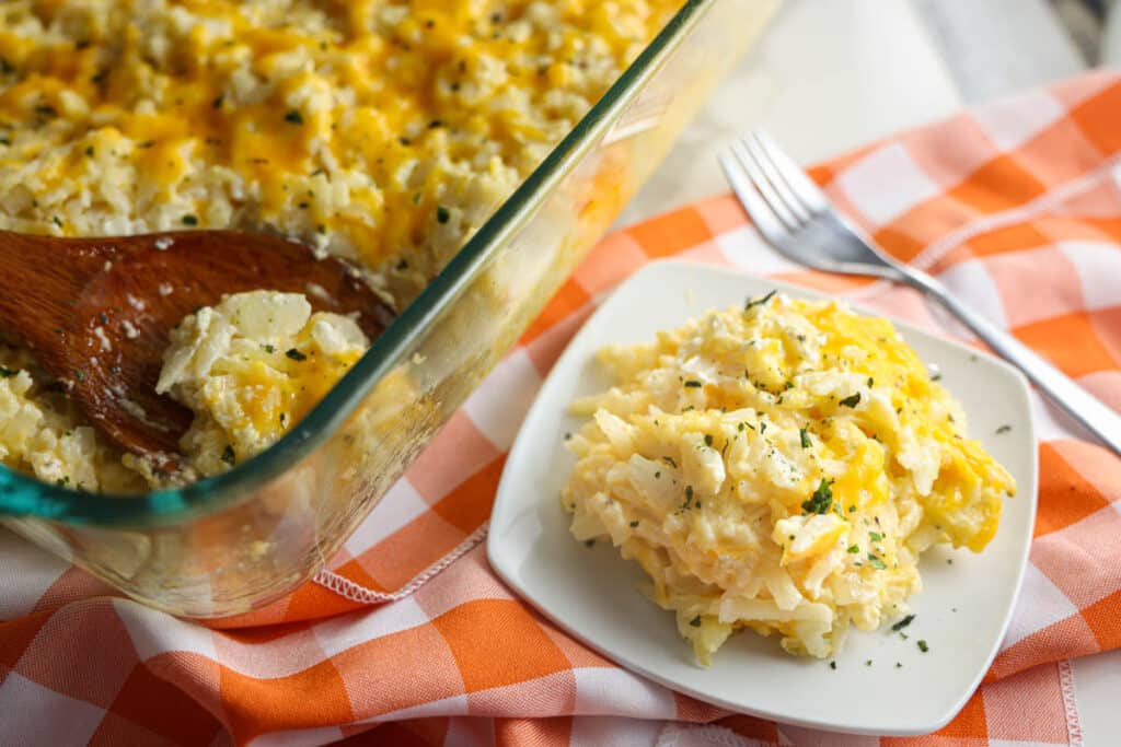 The Original Cracker Barrel Hashbrown Casserole