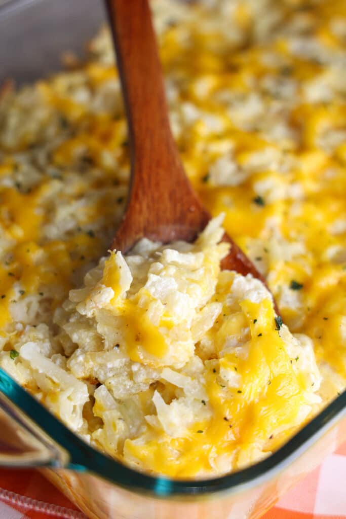 The Original Cracker Barrel Hashbrown Casserole