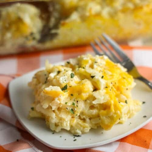 The Original Cracker Barrel Hashbrown Casserole