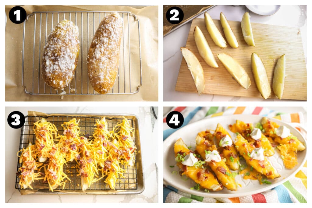how to make Copycat Texas Roadhouse Tater Skins