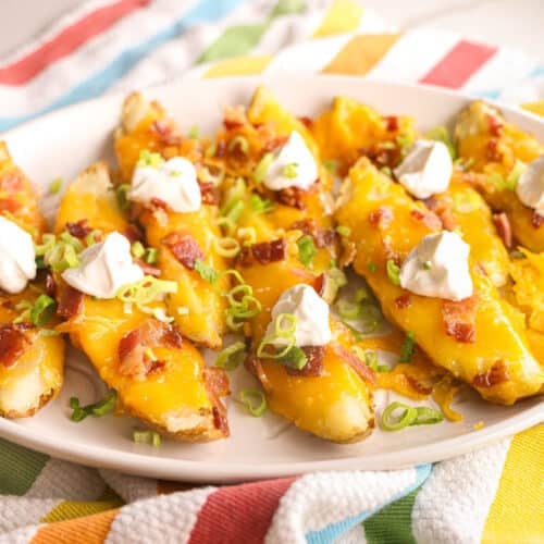 Copycat Texas Roadhouse Tater Skins