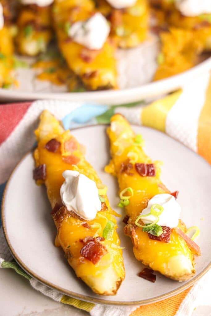 Copycat Texas Roadhouse Tater Skins