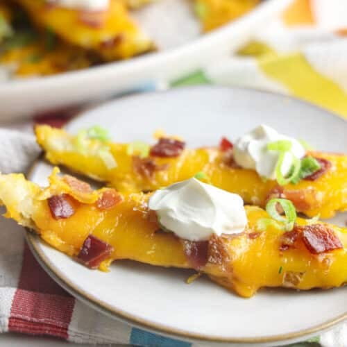 Copycat Texas Roadhouse Tater Skins