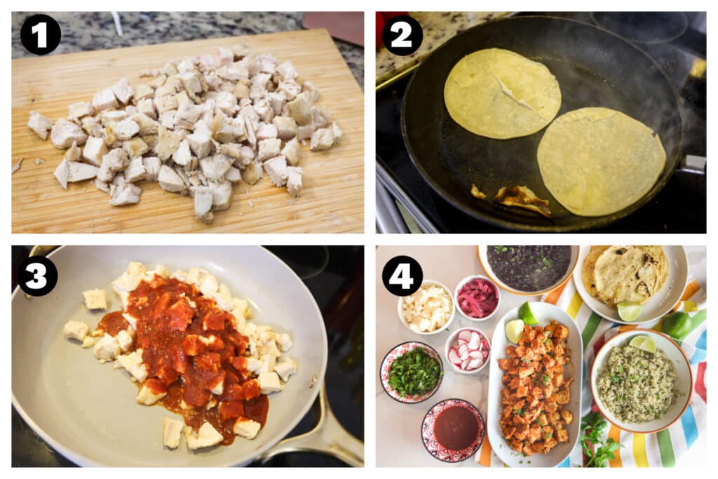 how to make Cheesecake Factory Baja Chicken Tacos