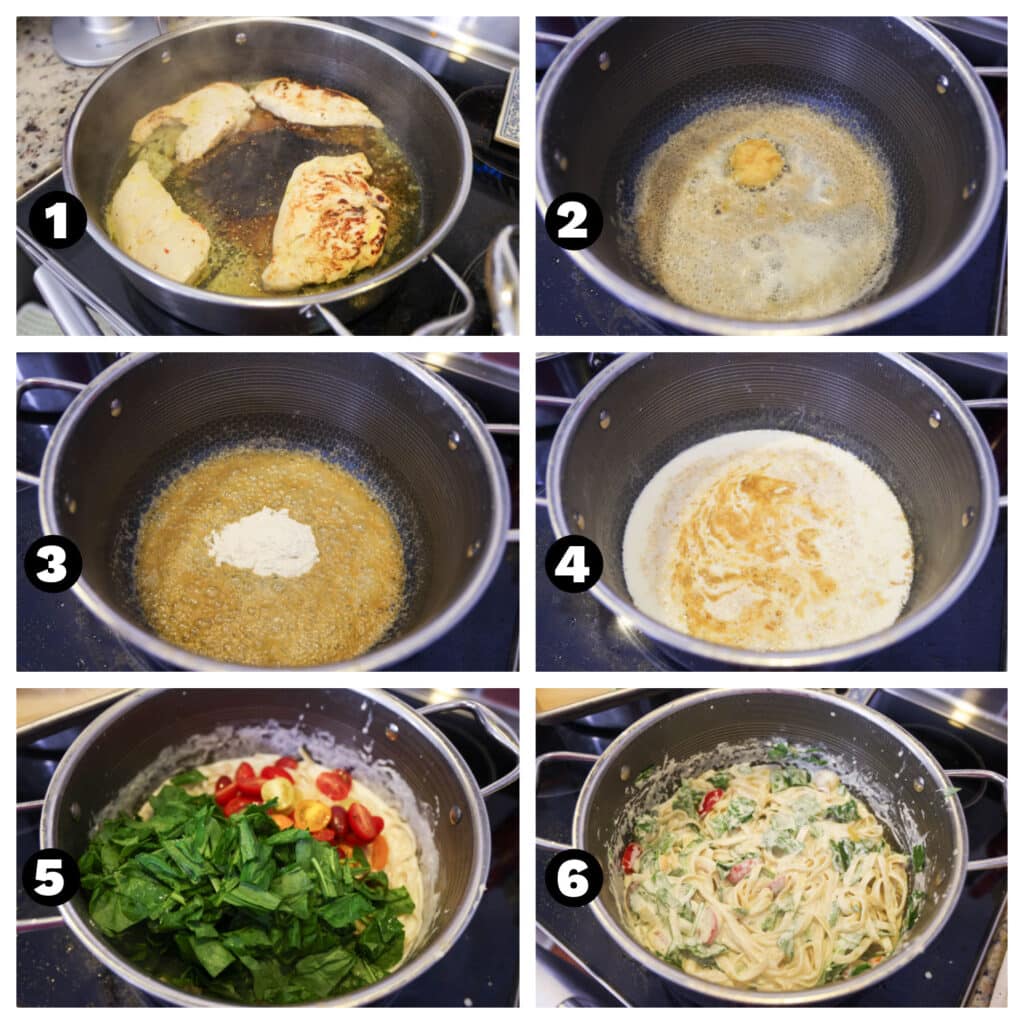 Olive Garden Creamy Garlic Fettuccine
