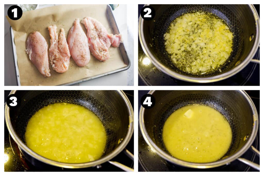 how to make Carrabba's Chicken Bryan with goat cheese, sun-dried tomatoes, fresh basil and lemon butter sauce